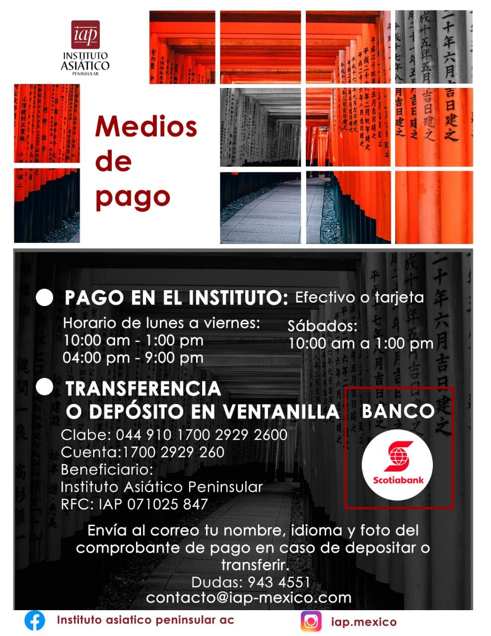 Medios de pago